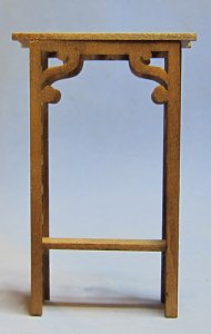 Scroll Arbor Half-inch scale