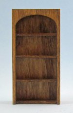 Arched Library Shelves Half-inch scale