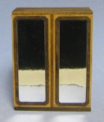 Art Deco Wardrobe Half-inch scale