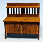 Arts and Crafts Era Sideboard Half-inch scale