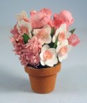 Bulb Garden in a Terra Cotta Pot One-inch scale