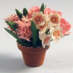 Bulb Garden in a Terra Cotta Pot Half-inch scale