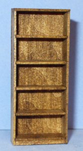 Tall Bookcase Quarter-inch scale