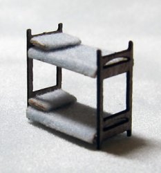 Bunk Bed 1/144th scale