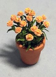 Carnation in a Terra Cotta Pot Half-inch scale