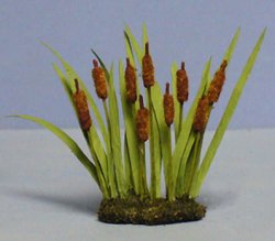 Cattails Half-inch scale