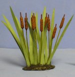 Cattails One-inch scale