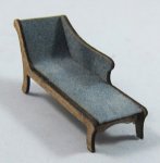 Chaise Lounge Quarter-inch scale