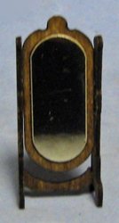 Cheval Mirror Quarter-inch scale