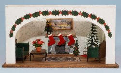 Christmas Room Box Quarter-inch scale Christmas Room Box Quarter-inch scale