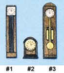 Clocks 1/120th scale