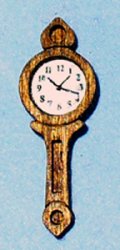 Long-Hanging Wall Clock Half-inch scale
