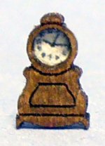 Small Mantle Clock Quarter-inch scale
