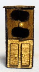 Corner Cabinet 1/120th scale Corner Cabinet 1/120th scale