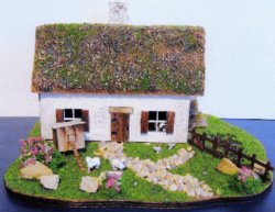 Crofters Cottage 1/144th scale Crofters Cottage 1/144th scale