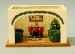Christmas Room Box 1/144th scale Christmas Room Box 1/144th scale