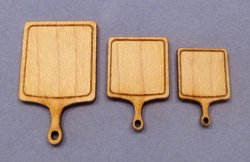 Maple Cutting Boards Half-inch scale