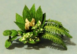 Dish Garden #3 in a Planter Half-inch scale