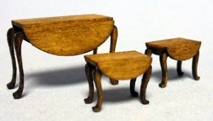 Drop Leaf Tables Quarter-inch scale