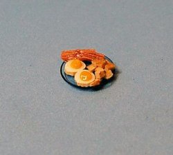 Breakfast Plate Half-inch scale