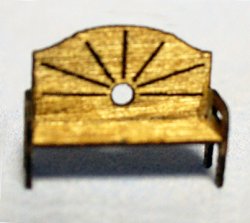 Fan Bench 1/120th scale