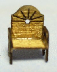 Fan Chair 1/120th scale