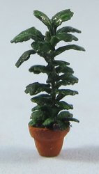 Fiddle Leaf Fig in a Pot 1/120th scale