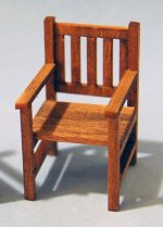 Garden Arm Chair Half-inch scale