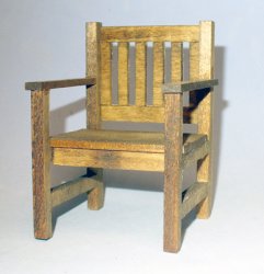Garden Arm Chair One-inch scale