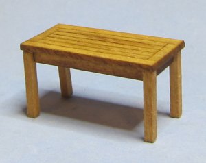 Garden Coffee Table Half-inch scale