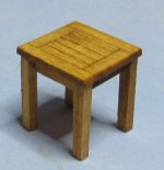 Garden End Table Half-inch scale