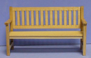 Garden Seat One-inch scale