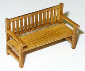 Garden Seat Quarter-inch scale