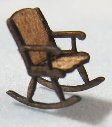 Grandma's Rocking Chair 1/120th scale