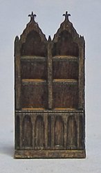 Gothic 2 Bay Bookcase 1/144th scale