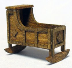 Gothic Cradle Quarter-inch scale
