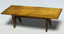 Gothic Dining Table Half-inch scale