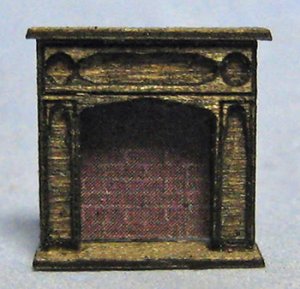 Gothic Fireplace 1/120th scale