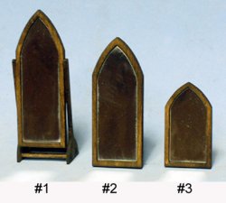 Gothic Mirrors Half-inch scale