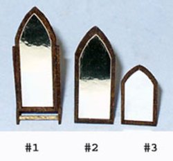 Gothic Mirrors Quarter-inch scale