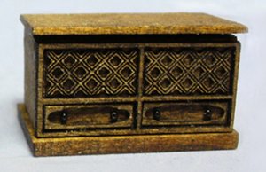 Gothic Mule Chest #2 Quarter-inch scale