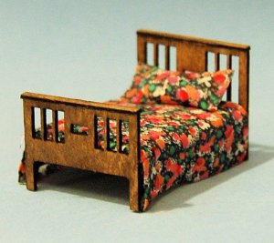 Grandma's Bed Quarter-inch scale