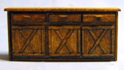 Hampton Buffet Quarter-inch scale