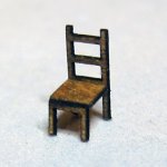 Ladderback Chair 1/144th scale