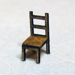Ladderback Chair 1/144th scale