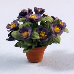 Lisianthus in a Pot Quarter-inch scale