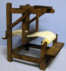 Tudor Loom One-inch scale