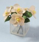 Magnolia Flowers in a Vase Half-inch scale