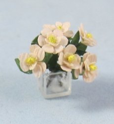 Magnolia Flowers in a Vase Quarter-inch scale