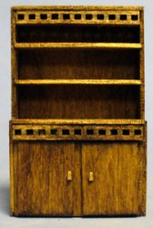 Mesa Hutch Quarter-inch scale